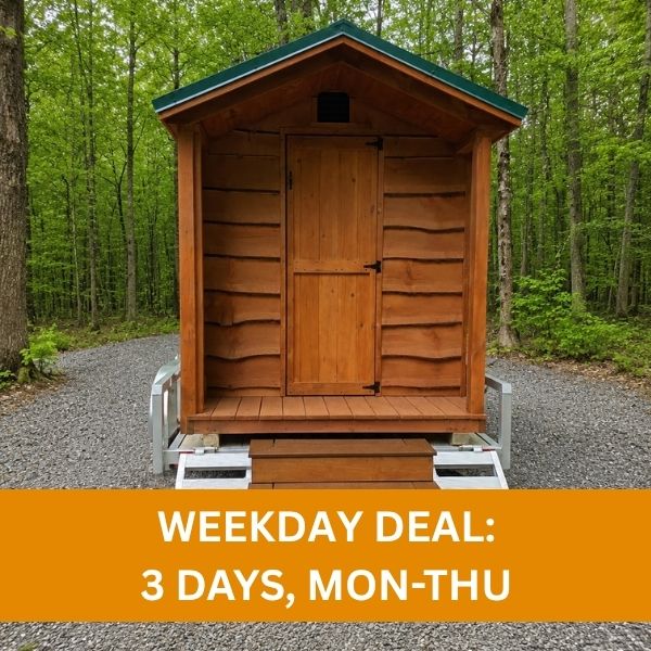 Warm Regards Mobile Sauna Rental - 3 Days, Weekday (Mon-Thu)